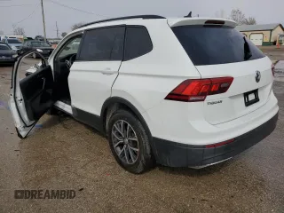 2021 Volkswagen Tiguan S z VIN 3VV0B7AX3MM013859, wystawiony jako Copart lot #51745945 z przebiegiem 100 240 mil mil oraz Szkoda całkowita • Salvage title. Historia ofert i sprzedaży dostępna na DreamBid. Obrazek 2.