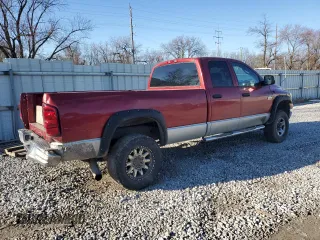 2007 Dodge Ram 2500 SLT with VIN 3D7KS28C87G723054, listed as a Copart auction lot 47220295 with 262,086 mi miles and Salvage Title. Bid and sale history available at carsss.com. Image 3.