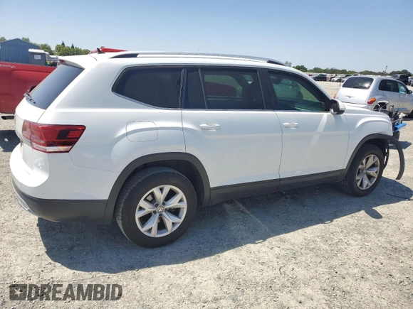 2019 Volkswagen Atlas S with VIN 1V2AP2CA8KC539269, listed as a Copart auction lot 56042985 with 93,320 mi miles and Salvage title. Bid and sale history available at DreamBid. Image 3.