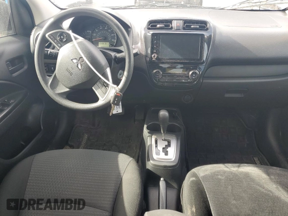 2023 Mitsubishi Mirage ES with VIN ML32FUFJ6PHF01751, listed as a Copart auction lot 53667854 with 32,685 mi miles and Salvage title. Bid and sale history available at DreamBid. Image 8.