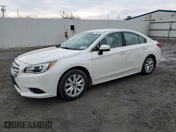 2017 Subaru Legacy Premium with VIN 4S3BNAC65H3010419, listed as a Copart auction lot 47360155 with 124,349 mi miles and Salvage Title. Bid and sale history available at carsss.com. Image 1.