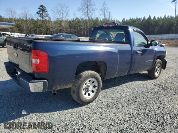 2009 Chevrolet Silverado 1500 Work Truck with VIN 1GCEC14X59Z189974, listed as a Copart auction lot 43809405 with 195,331 mi miles and Salvage Title. Bid and sale history available at DreamBid. Image 3.