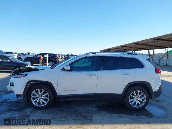 2016 Jeep Cherokee Limited with VIN 1C4PJLDB7GW328998, listed as a IAAI auction lot 40746462 with 78,960 mi miles. Bid and sale history available at carsss.com. Image 15.