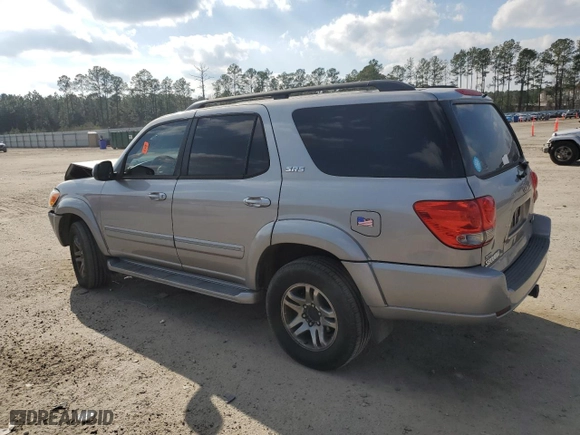 2006 Toyota Sequoia SR5 with VIN 5TDZT34A26S271148, listed as a Copart auction lot 44025255 with 186,363 mi miles and Salvage Title. Bid and sale history available at carsss.com. Image 2.