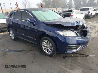 2017 Acura RDX w/Technology Pkg with VIN 5J8TB3H54HL008865, listed as a IAAI auction lot 41194220 with 80,426 mi miles. Bid and sale history available at carsss.com. Image 1.