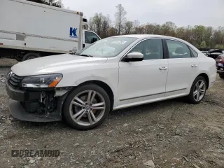 2015 Volkswagen Passat 1.8T Sport with VIN 1VWBT7A37FC006979, listed as a Copart auction lot 51417265 with 65,314 mi miles and Salvage Title. Bid and sale history available at carsss.com. Image 1.