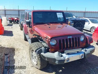 2008 Jeep Wrangler Unlimited Sahara with VIN 1J4GA59118L594851, listed as a IAAI auction lot 41643490 with 59,421 mi miles and . Bid and sale history available at DreamBid. Image 1.