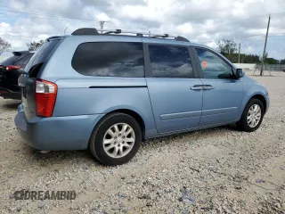 2007 Kia Sedona EX with VIN KNDMB233176172560, listed as a Copart auction lot 69004084 with 93,574 mi miles and Salvage Title. Bid and sale history available at carsss.com. Image 3.