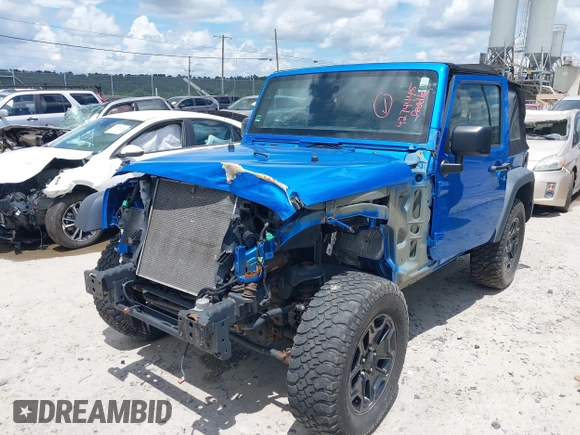 2016 Jeep Wrangler Black Bear with VIN 1C4AJWAG4GL176980, listed as a IAAI auction lot 42744445 with 58,011 mi miles and . Bid and sale history available at DreamBid. Image 6.