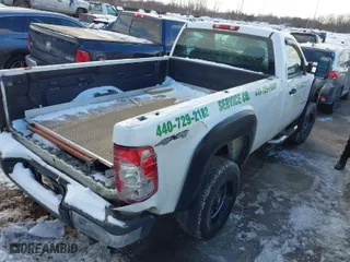 2011 GMC Sierra 2500HD Work Truck with VIN 1GT02ZCG2BF124617, listed as a IAAI auction lot 41575228 with 96,995 mi miles. Bid and sale history available at carsss.com. Image 4.