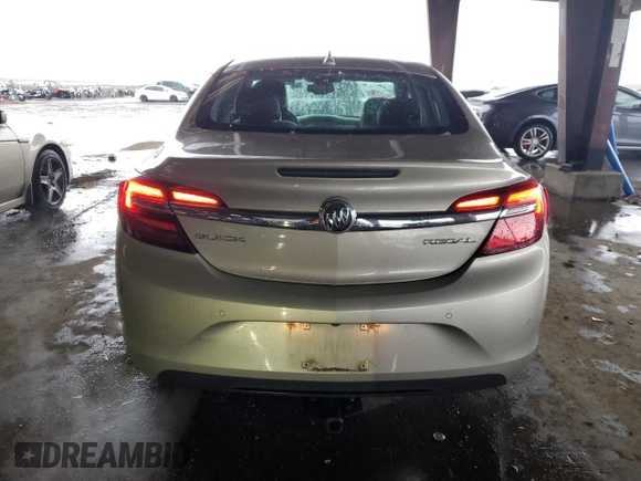 2014 Buick Regal Premium I с VIN 2G4GM5ER8E9206490, выставлен на аукционе Copart как лот 84679124 с пробегом 58 366 миль миль и Списание • Salvage title. История ставок и продаж доступна на DreamBid. Изображение 6.