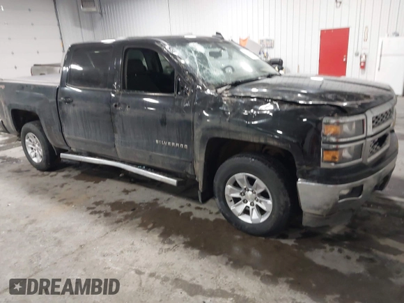 2015 Chevrolet Silverado 1500 LT with VIN 3GCUKREC4FG286409, listed as a IAAI auction lot 41150467 with 162,088 mi miles. Bid and sale history available at carsss.com. Image 1.