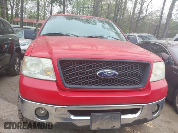2006 Ford F-150 XL with VIN 1FTPX12VX6NB88059, listed as a IAAI auction lot 41950596 with 244,373 mi miles. Bid and sale history available at carsss.com. Image 6.