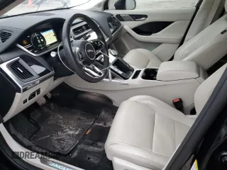 2020 Jaguar I-Pace HSE z VIN SADHD2S19L1F85837, wystawiony jako Copart lot #82815084 z przebiegiem 56 076 mil mil oraz Szkoda całkowita • Salvage title. Historia ofert i sprzedaży dostępna na DreamBid. Obrazek 7.