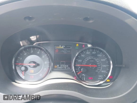 2019 Subaru WRX Premium with VIN JF1VA1C68K9801630, listed as a IAAI auction lot 42023028 with 48,772 mi miles and . Bid and sale history available at DreamBid. Image 7.
