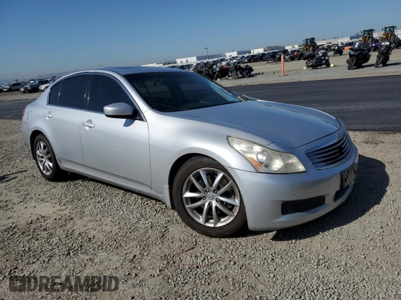 2009 Infiniti G37 Journey with VIN JNKCV61E49M305646, listed as a Copart auction lot 52279775 with 99,343 mi miles and Salvage Title. Bid and sale history available at DreamBid. Image 4.