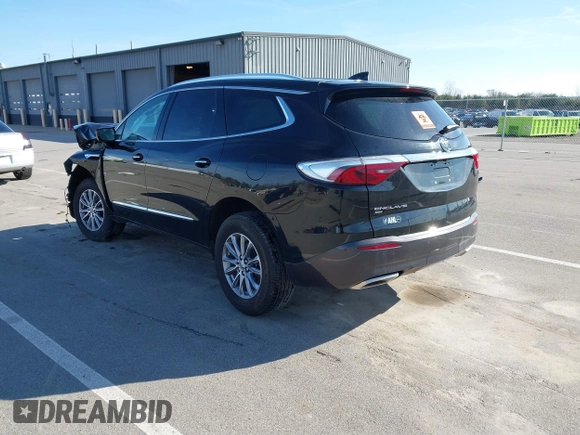 2023 Buick Enclave Essence with VIN 5GAEVAKW1PJ235687, listed as a IAAI auction lot 41807144 with 39,622 mi miles and . Bid and sale history available at DreamBid. Image 3.