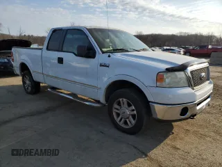 2007 Ford F-150 XLT with VIN 1FTPX14V57NA06265, listed as a Copart auction lot 48874615 with 193,520 mi miles and Salvage Title. Bid and sale history available at carsss.com. Image 4.