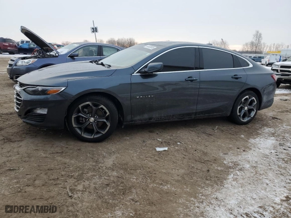2021 Chevrolet Malibu LT with VIN 1G1ZD5ST6MF077158, listed as a Copart auction lot 44923555 with 104,129 mi miles and Non Repairable. Bid and sale history available at carsss.com. Image 1.