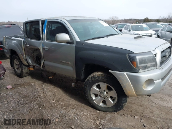 2008 Toyota Tacoma PreRunner with VIN 3TMJU62NX8M067203, listed as a IAAI auction lot 41348958 with 161,195 mi miles. Bid and sale history available at carsss.com. Image 1.