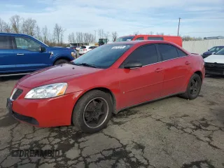 2007 Pontiac G6 with VIN 1G2ZG58N274158234, listed as a Copart auction lot 46741975 with 167,084 mi miles and Salvage Title. Bid and sale history available at carsss.com. Image 1.