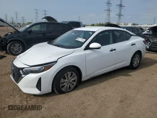 2024 Nissan Sentra S z VIN 3N1AB8BV0RY218483, wystawiony jako Copart lot #54877765 z przebiegiem 44 261 mil mil oraz Nie do naprawy • Non repairable. Historia ofert i sprzedaży dostępna na DreamBid. Obrazek 1.