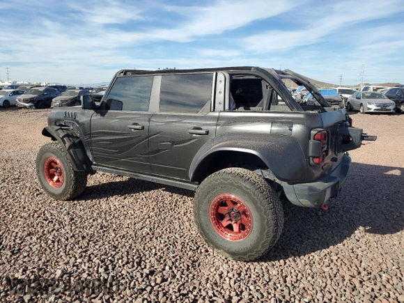 2022 Ford Bronco Raptor with VIN 1FMEE5JR2NLA51034, listed as a Copart auction lot 89326565 with 33,944 mi miles and Salvage Title. Bid and sale history available at carsss.com. Image 2.