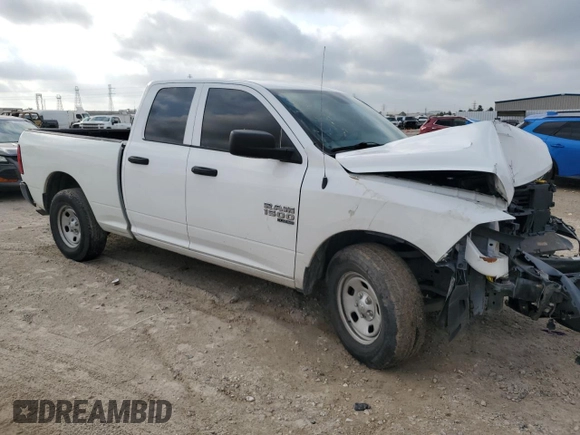 2020 Ram 1500 Tradesman z VIN 1C6RR6FG5LS149637, wystawiony jako Copart lot #55335625 z przebiegiem 79 445 mil mil oraz Szkoda całkowita • Salvage title. Historia ofert i sprzedaży dostępna na DreamBid. Obrazek 4.