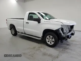 2023 Chevrolet Silverado 1500 Work Truck with VIN 3GCNAAEDXPG297319, listed as a Copart auction lot 54720555 with 14,932 mi miles and Clean Title. Bid and sale history available at carsss.com. Image 4.