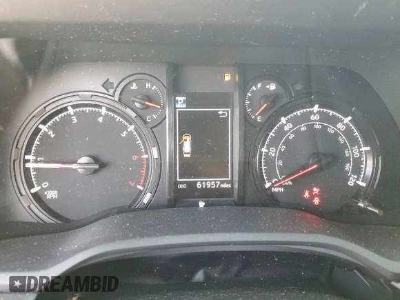 2020 Toyota 4Runner SR5 with VIN JTEBU5JR3L5774320, listed as a Copart auction lot 54565925 with 61,957 mi miles and Salvage title. Bid and sale history available at DreamBid. Image 9.