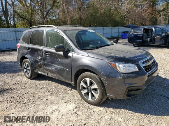 2018 Subaru Forester Premium with VIN JF2SJAEC9JH574583, listed as a Copart auction lot 48431215 with 102,113 mi miles and Salvage Title. Bid and sale history available at carsss.com. Image 4.