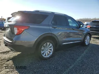 2022 Ford Explorer King Ranch z VIN 1FM5K8LC1NGC30483, wystawiony jako Copart lot #48477725 z przebiegiem 21 339 mil mil oraz Szkoda całkowita • Salvage title. Historia ofert i sprzedaży dostępna na DreamBid. Obrazek 3.