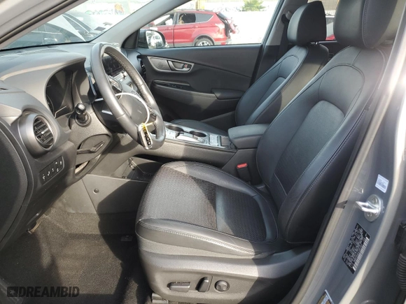 2020 Hyundai Kona Electric Ultimate with VIN KM8K53AGXLU061307, listed as a Copart auction lot 86169544 with 46,771 mi miles and Salvage Title. Bid and sale history available at carsss.com. Image 7.