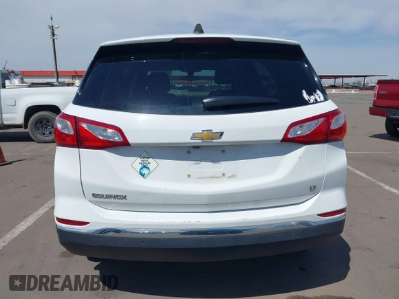 2018 Chevrolet Equinox LT with VIN 2GNAXJEV8J6318815, listed as a IAAI auction lot 41916678 with 64,174 mi miles and . Bid and sale history available at carsss.com. Image 16.