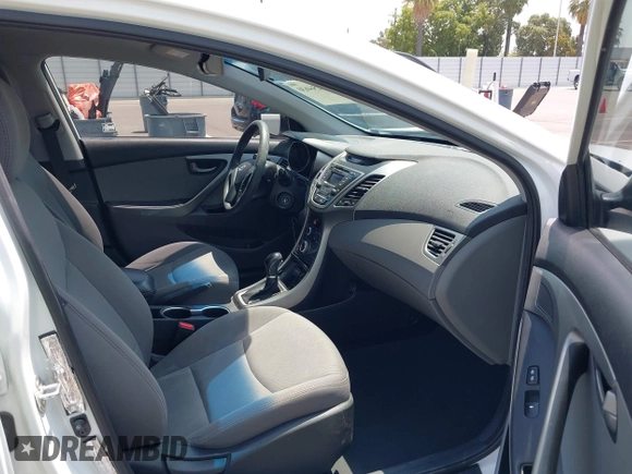 2016 Hyundai Elantra SE with VIN 5NPDH4AE3GH698547, listed as a IAAI auction lot 42564630 with 100,565 mi miles and . Bid and sale history available at DreamBid. Image 5.