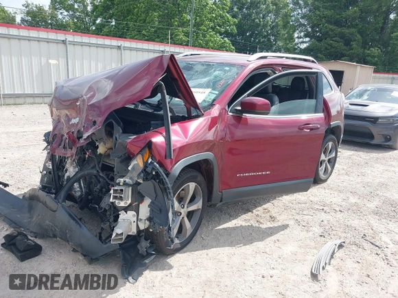 2019 Jeep Cherokee Limited z VIN 1C4PJLDB1KD443567, wystawiony jako IAAI lot #42260548 z przebiegiem Nie podano mil oraz . Historia ofert i sprzedaży dostępna na DreamBid. Obrazek 18.