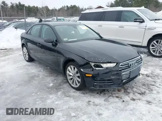 2017 Audi A4 Premium with VIN WAUANAF49HN002895, listed as a IAAI auction lot 41632787 with 106,768 mi miles. Bid and sale history available at carsss.com. Image 1.