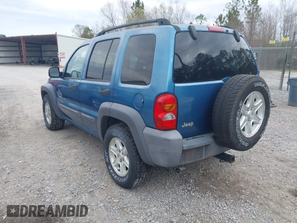 2003 Jeep Liberty Sport with VIN 1J4GK48K43W708592, listed as a IAAI auction lot 41560151 with 132,844 mi miles and . Bid and sale history available at DreamBid. Image 3.