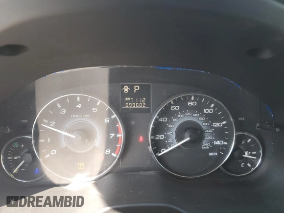2010 Subaru Legacy Premium with VIN 4S3BMBB60A3245780, listed as a Copart auction lot 51533435 with 99,602 mi miles and Salvage title. Bid and sale history available at DreamBid. Image 9.