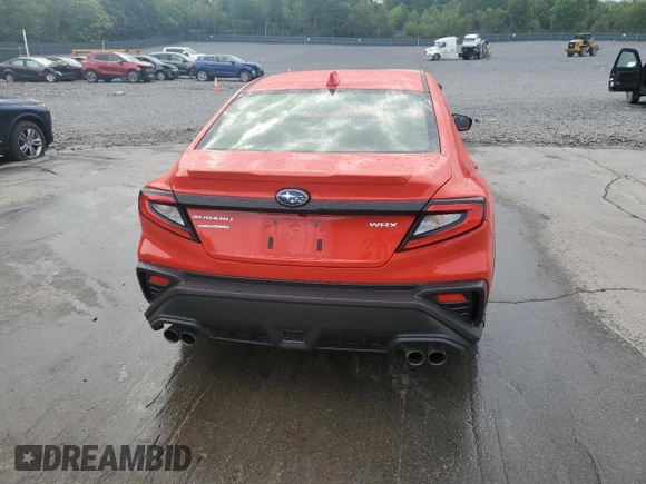 2024 Subaru WRX Premium с VIN JF1VBAH63R9819467, выставлен на аукционе Copart как лот 60785835 с пробегом 7 534 миль миль и Списание • Salvage title. История ставок и продаж доступна на DreamBid. Изображение 6.
