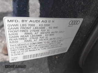 2015 Audi Q7 Premium Plus с VIN WA1LMAFE8FD010524, выставлен на аукционе IAAI как лот 42537264 с пробегом 181 016 миль миль и . История ставок и продаж доступна на DreamBid. Изображение 9.