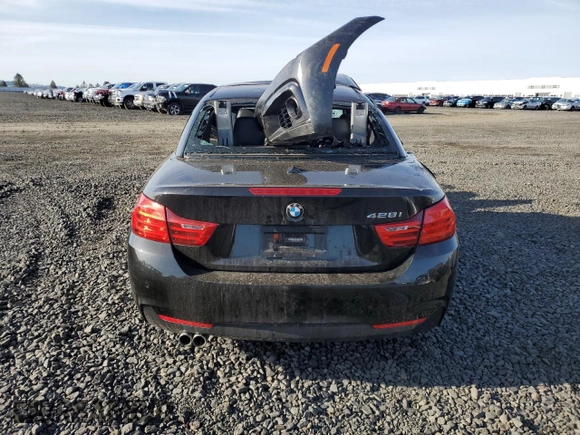 2015 BMW 4 Series 428i with VIN WBA3V7C59FP772153, listed as a Copart auction lot 49709215 with Not Provided miles and Salvage Title. Bid and sale history available at carsss.com. Image 6.