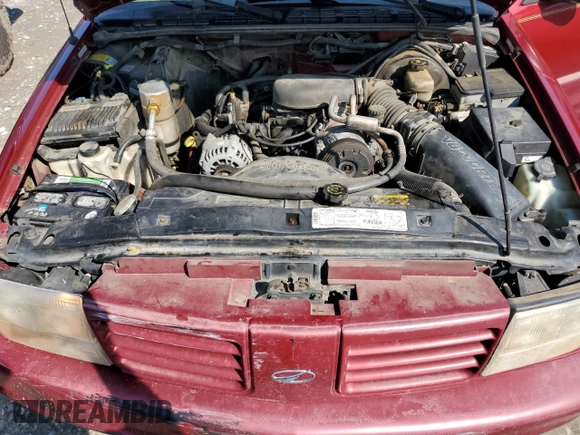 1998 Oldsmobile Bravada z VIN 1GHDT13W8W2702234, wystawiony jako Copart lot #61893974 z przebiegiem 164 761 mil mil oraz Szkoda całkowita • Salvage title. Historia ofert i sprzedaży dostępna na DreamBid. Obrazek 11.