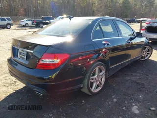 2012 Mercedes-Benz C 350 Sport with VIN WDDGF5HB5CR220949, listed as a IAAI auction lot 41555458 with 126,051 mi miles and . Bid and sale history available at DreamBid. Image 4.