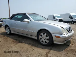 2002 Mercedes-Benz CLK 320/430 z VIN WDBLK65G52T115953, wystawiony jako Copart lot #59510165 z przebiegiem 129 612 mil mil oraz Czysty tytuł • Clean title. Historia ofert i sprzedaży dostępna na DreamBid. Obrazek 4.