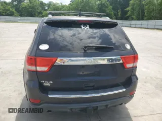 2013 Jeep Grand Cherokee Overland with VIN 1C4RJFCT1DC522850, listed as a Copart auction lot 53919465 with 119,883 mi miles and Clean Title. Bid and sale history available at carsss.com. Image 6.