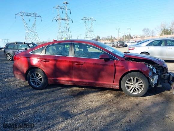 2016 Hyundai Sonata 2.4L SE with VIN 5NPE24AF0GH275987, listed as a IAAI auction lot 41346674 with NaN miles. Bid and sale history available at carsss.com. Image 13.