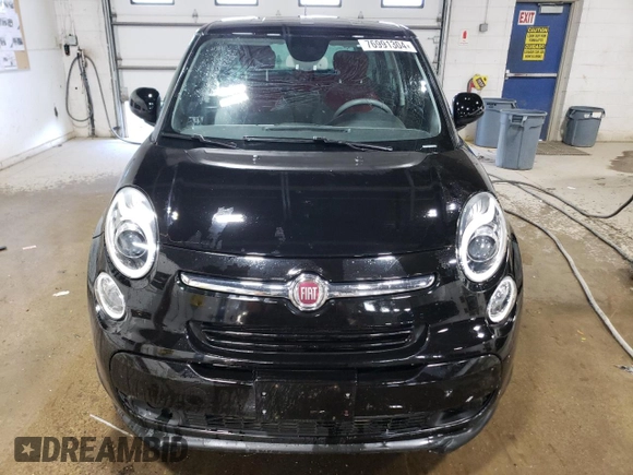 2014 FIAT 500L Easy with VIN ZFBCFABH9EZ000959, listed as a Copart auction lot 76991304 with 73,128 mi miles and Salvage Title. Bid and sale history available at carsss.com. Image 5.