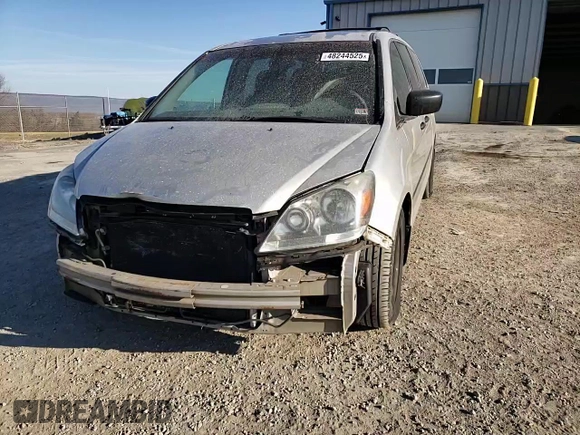 2006 Honda Odyssey LX with VIN 5FNRL38266B014131, listed as a Copart auction lot 48244525 with 265,426 mi miles and Salvage Title. Bid and sale history available at carsss.com. Image 11.