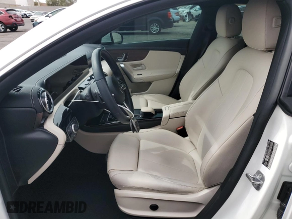 2023 Mercedes-Benz CLA 250 with VIN W1K5J4GB4PN362160, listed as a Copart auction lot 48571955 with 19,245 mi miles and Salvage Title. Bid and sale history available at DreamBid. Image 7.